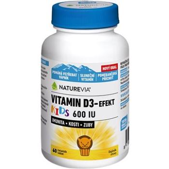 NatureVia Vitamin D3-Efekt Kids 60 tablet (3634442)