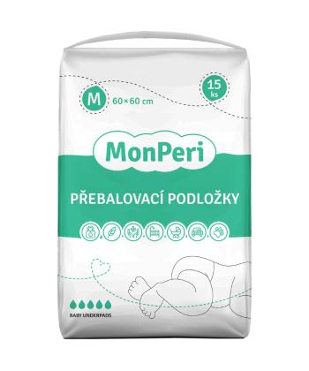 MonPeri Přebalovací podložky M 60 x 60 cm 15 ks