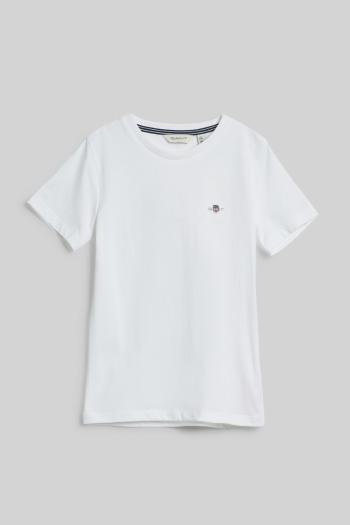 TRIČKO GANT SHIELD SS T-SHIRT WHITE