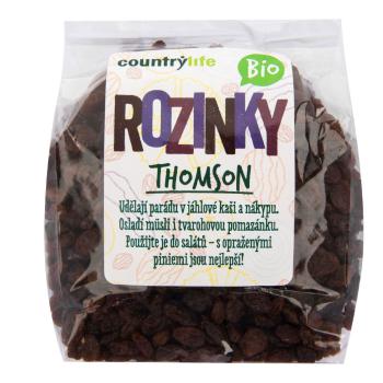 Rozinky Thomson 500 g BIO   COUNTRY LIFE