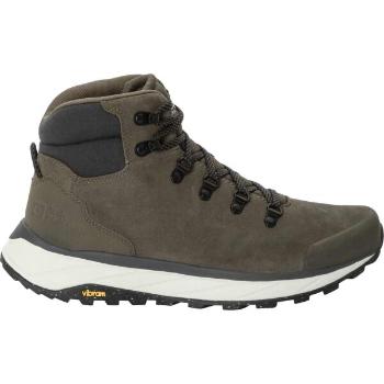 Jack Wolfskin TERRAVENTURE URBAN MID M Pánská outdoorová obuv, tmavě šedá, velikost