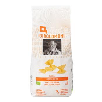 Těstoviny farfalle semolinové  500 g BIO   GIROLOMONI