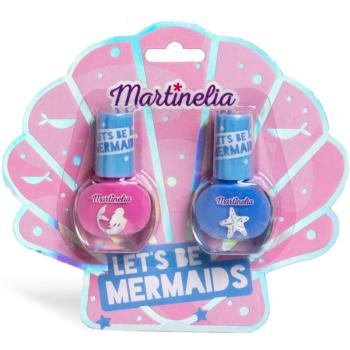 Martinelia Let´s be Mermaid Nail Duo sada laků na nehty pro děti více odstínů Pink, Blue 2x4 ml