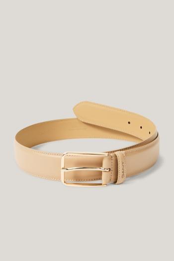 OPASEK GANT LEATHER BELT CARAMEL BEIGE