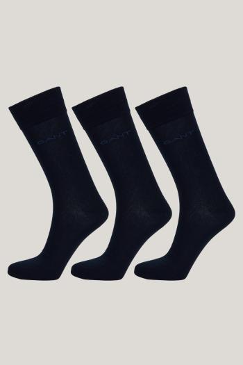 PONOŽKY GANT MERCERIZED COTTON SOCKS 3-PACK MARINE