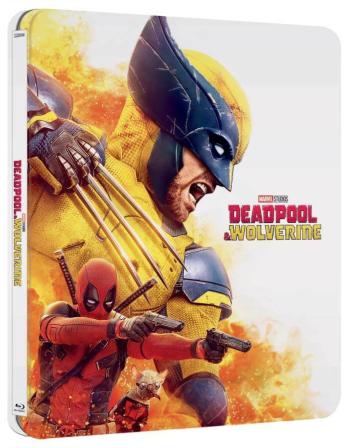 Deadpool a Wolverine (4K UHD + BLU-RAY) 2 disky - STEELBOOK - motiv WV