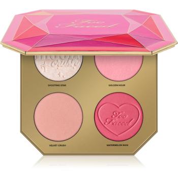 Too Faced Jewel Crush tvářenka s rozjasňovačem 15 g