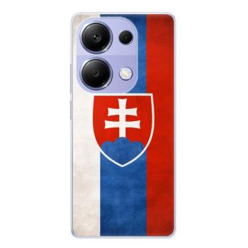 Odolné silikonové pouzdro iSaprio - Slovakia Flag - Xiaomi Redmi Note 13 Pro