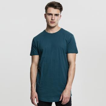 Pánské tričko Urban Classics Shaped Long Tee teal - XS