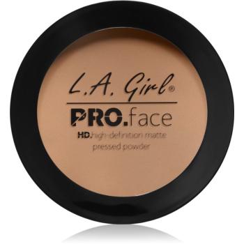 L.A. Girl Cosmetics PRO. Face HD kompaktní pudr s matným efektem odstín Nude Beige 7 g