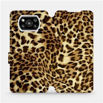 Flipové pouzdro na mobil Xiaomi Poco X3 Pro - VA33P Leopardí vzor (5903516705115)