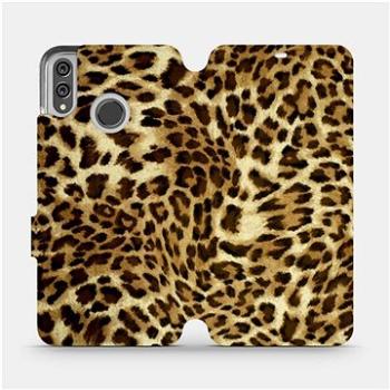 Flipové pouzdro na mobil Honor 8X - VA33P Leopardí vzor (5903516093953)