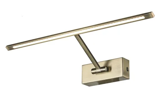 RED - DESIGN RENDL RENDL FRESCO LED nástěnná lampa, nad obraz černá R14527