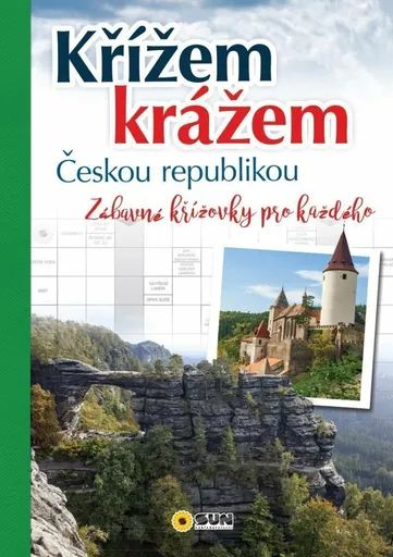 Zábávné Křížovky - Křížem krážem Českou republikou (poškozená)