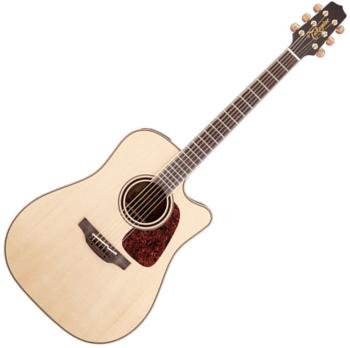 Takamine P4DC Natural Elektroakustická kytara Dreadnought