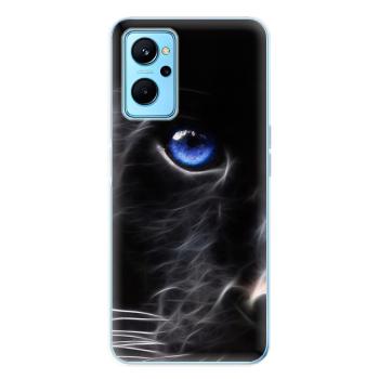 Odolné silikonové pouzdro iSaprio - Black Puma - Realme 9i