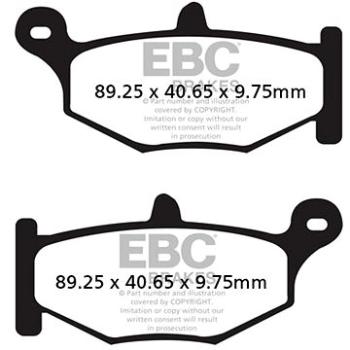 EBC Brzdové destičky FA419V (FA419V)