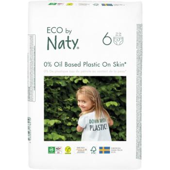 ECO by Naty Nappies XL Size 6 jednorázové EKO pleny 16+ kg 17 ks