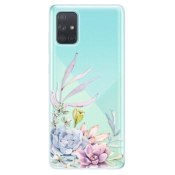 Odolné silikonové pouzdro iSaprio - Succulent 01 - Samsung Galaxy A71