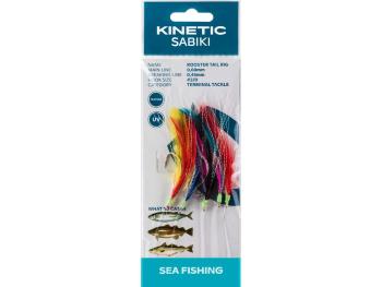 Kinetic Návazec Sabiki Rooster Tail vel.2/0 Multi Color