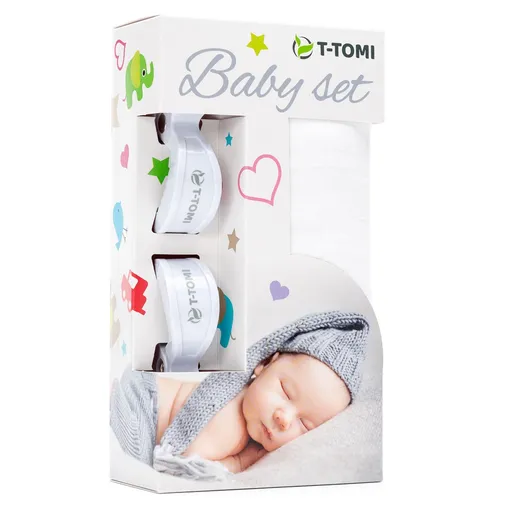 T-tomi BABY SET - White
