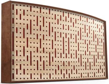 Mega Acoustic AcouStand Binary Bean Sonoma Oak/Alder/Red Absorpční dřevěný panel