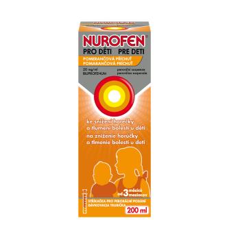 Nurofen pro děti 20 mg/ml pomeranč suspenze 200 ml