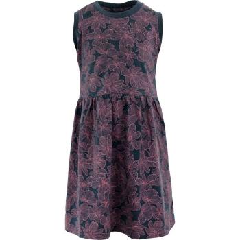 ALPINE PRO PLEXO Lány ruha, sötétkék, méret 104-110