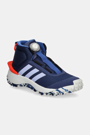 Dětské boty adidas FORTATRAIL BOA tmavomodrá barva, IF9260