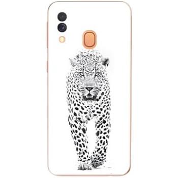 iSaprio White Jaguar pro Samsung Galaxy A40 (jag-TPU2-A40)