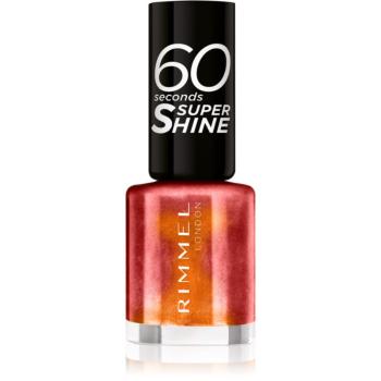 Rimmel 60 Seconds Super Shine lak na nechty odtieň 834 Fab! 8 ml