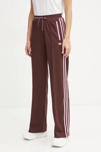 Tepláky adidas Originals Montreal Track Pant hnědá barva, vzorované, JL9631