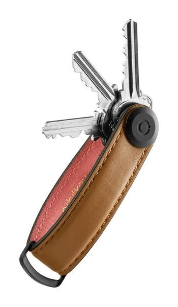 Orbitkey Leather Cocoa Rose