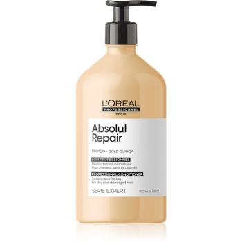 L’Oréal Professionnel Serie Expert Absolut Repair hloubkově regenerační kondicionér pro suché a poškozené vlasy 750 ml