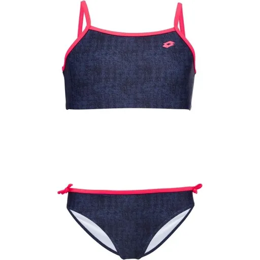 Lotto LYRA Dívčí dvoudílné plavky, tmavě modrá, velikost 116-122