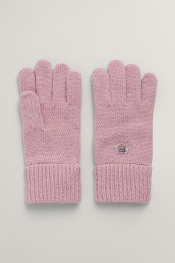 RUKAVICE GANT SHIELD KNIT GLOVES LILAC LAVENDER