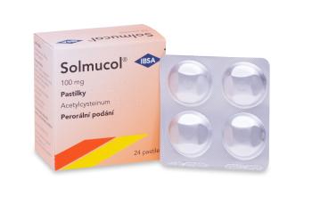 Solmucol 100 mg 24 pastilek