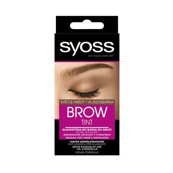 Syoss Brow Tint barva na obočí světle hnědá 17 ml