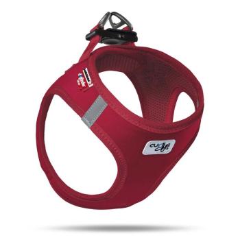 CURLI Postroj pro psy Softshell Red 2XS, 2-4kg