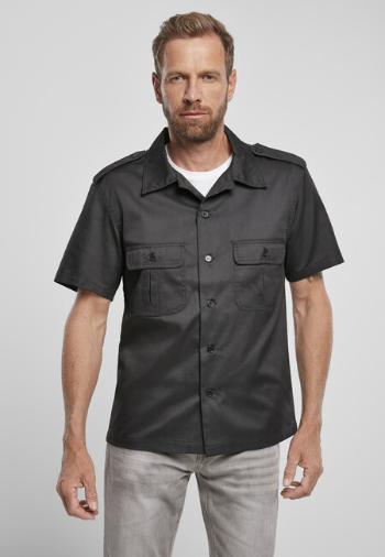 Brandit Short Sleeves US Shirt black - XL