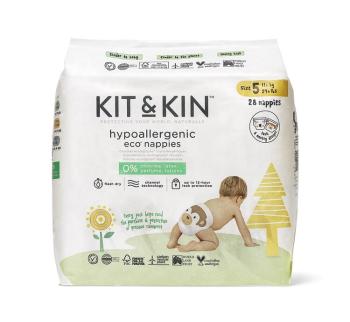 KIT & KIN Pleny jednorázové eko 5 (11 kg+) 28 ks