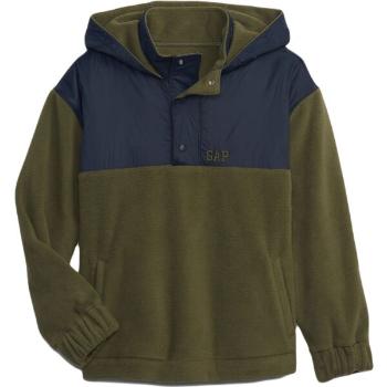 GAP POLAR FLEECE Chlapecká mikina, khaki, velikost