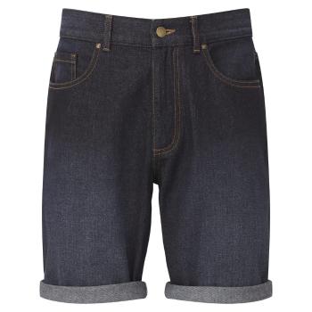 WOMBAT® Pánské džínové kraťasy - Indigo denim | S