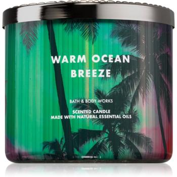 Bath & Body Works Warm Ocean vonná svíčka 411 g