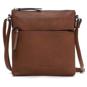 Dámská crossbody kabelka Emily & Noah Lenka - koňak