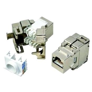 Datacom  RJ45 STP CAT5E samořezný SILVER (4042)