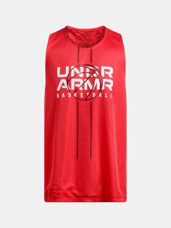 Under Armour UA Zone Reversible Jsy Tílko Červená