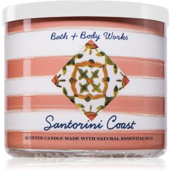 Bath & Body Works Santorini Coast vonná svíčka 411 g