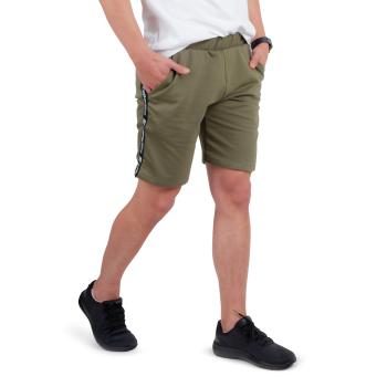 Pánské teplákové kraťasy inSPORTline Easystrap  khaki  M