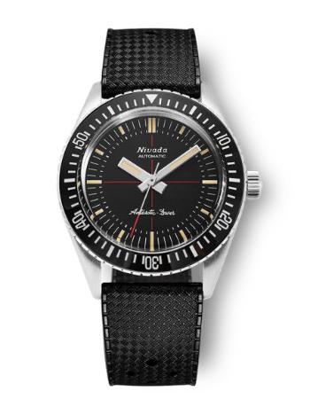 Nivada Grenchen Antarctic Diver 32044A17 - Rubber tropic